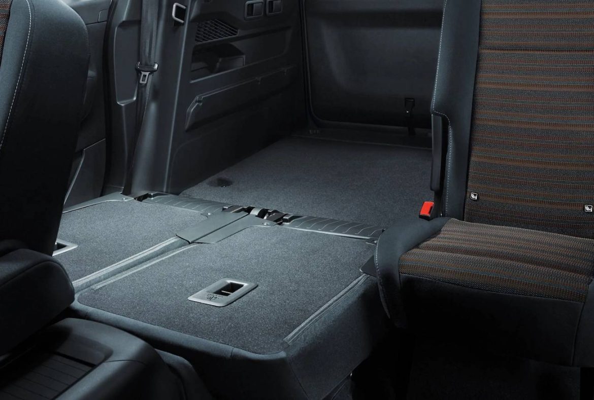 Opel Combo Life seduta posteriore reclinabile