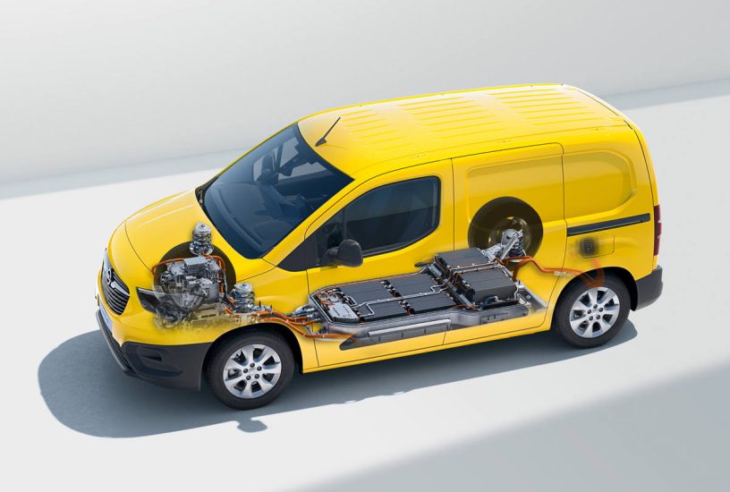 Opel Combo eCargo motore elettrico