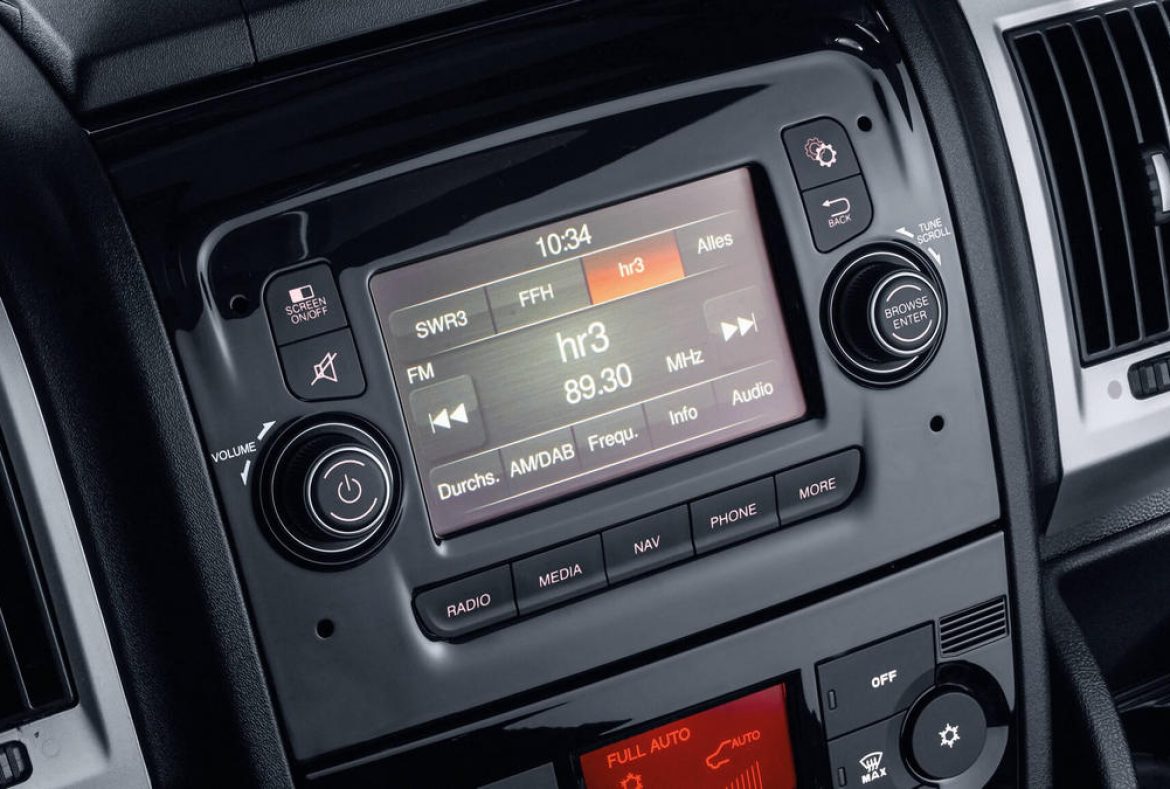 Opel Movano Infotainment