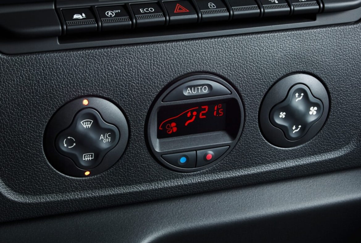 Opel Movano, comandi climatizzatore