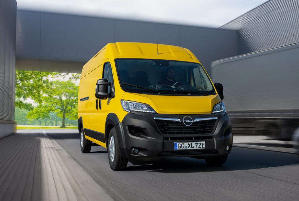 Opel Movano elettrico, frontale - 2