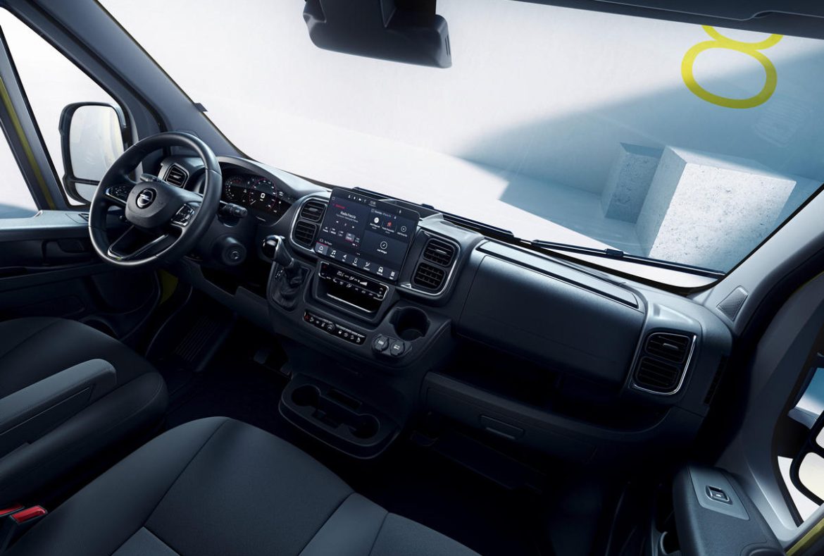 Opel Movano furgone 2024, interno plancia comandi-12
