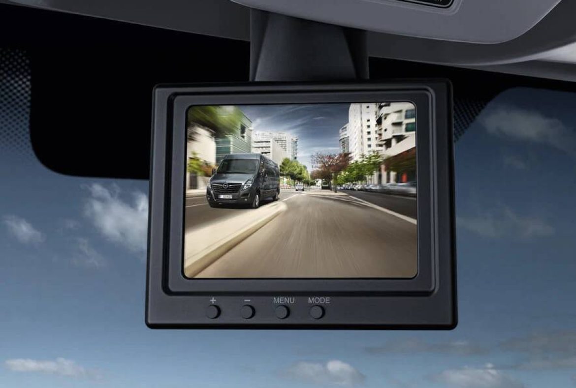 Opel Movano, monitor retrovisore