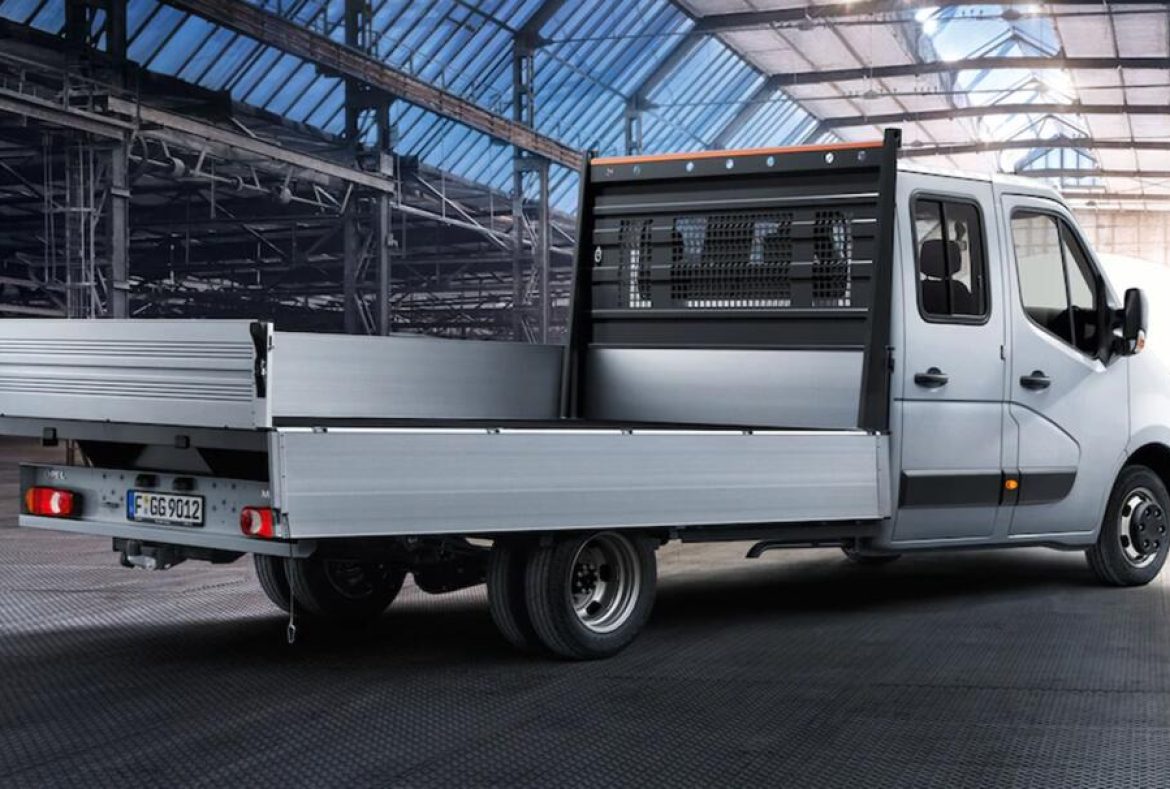 Opel Movano, sponda laterale