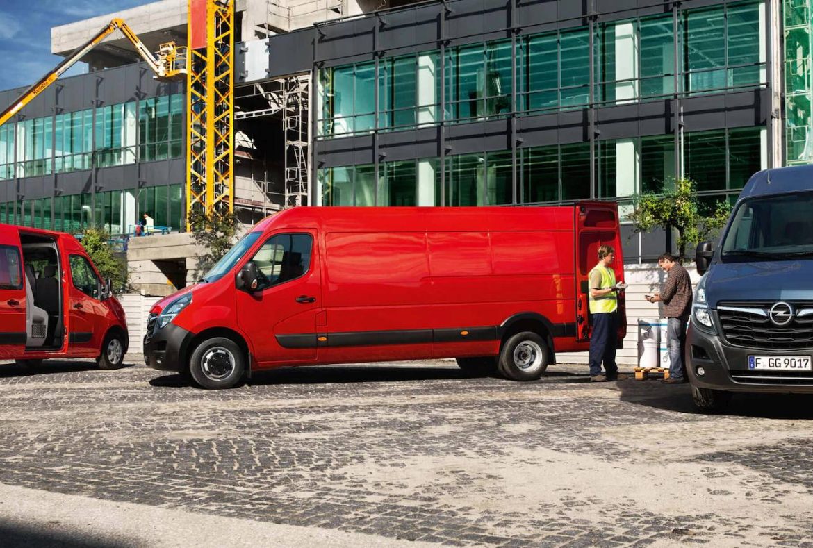 Opel Movano,la gamma