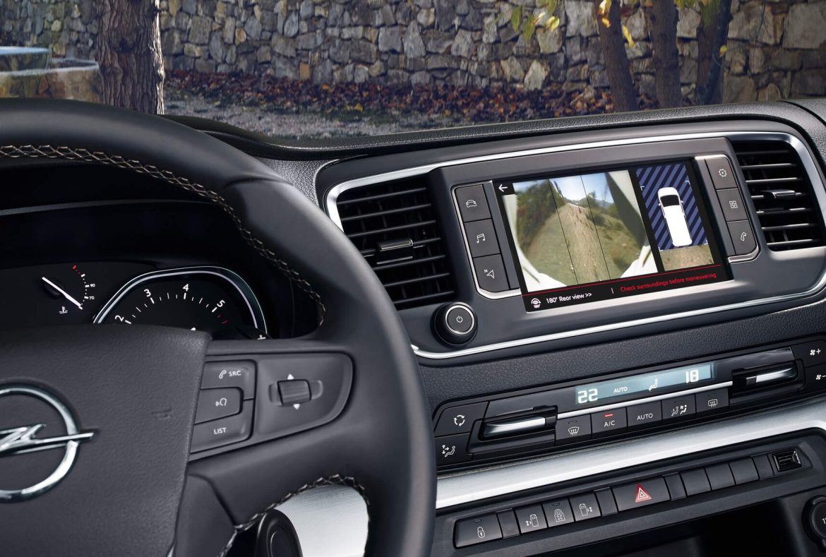 Opel Vivaro Furgone, plancia guida