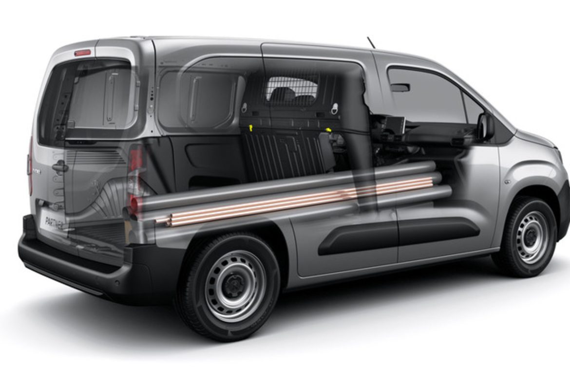 Peugeot Partner, carico in lunghezza - 04