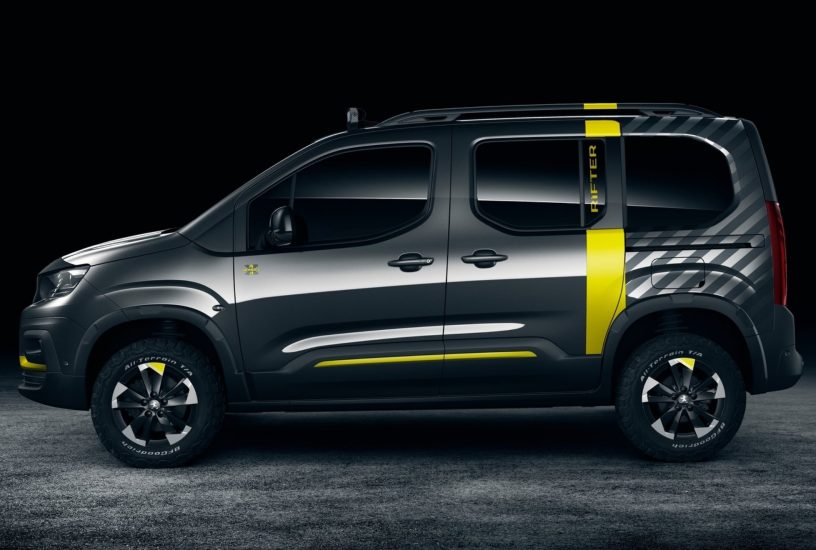 Peugeot Rifter 4x4 Concept profilo
