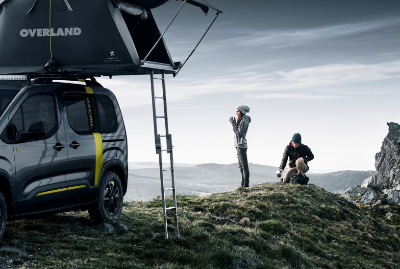 Peugeot Rifter 4x4 Concept scala