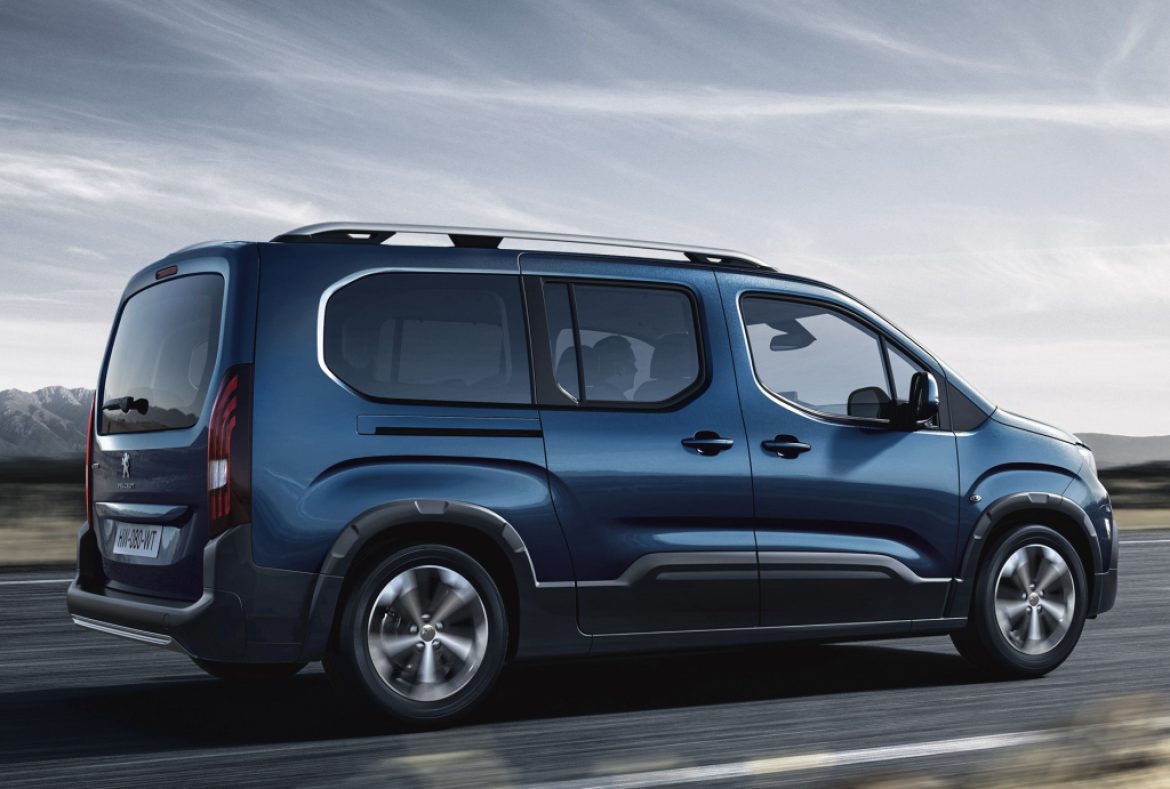 Peugeot Rifter tre quarti posteriore