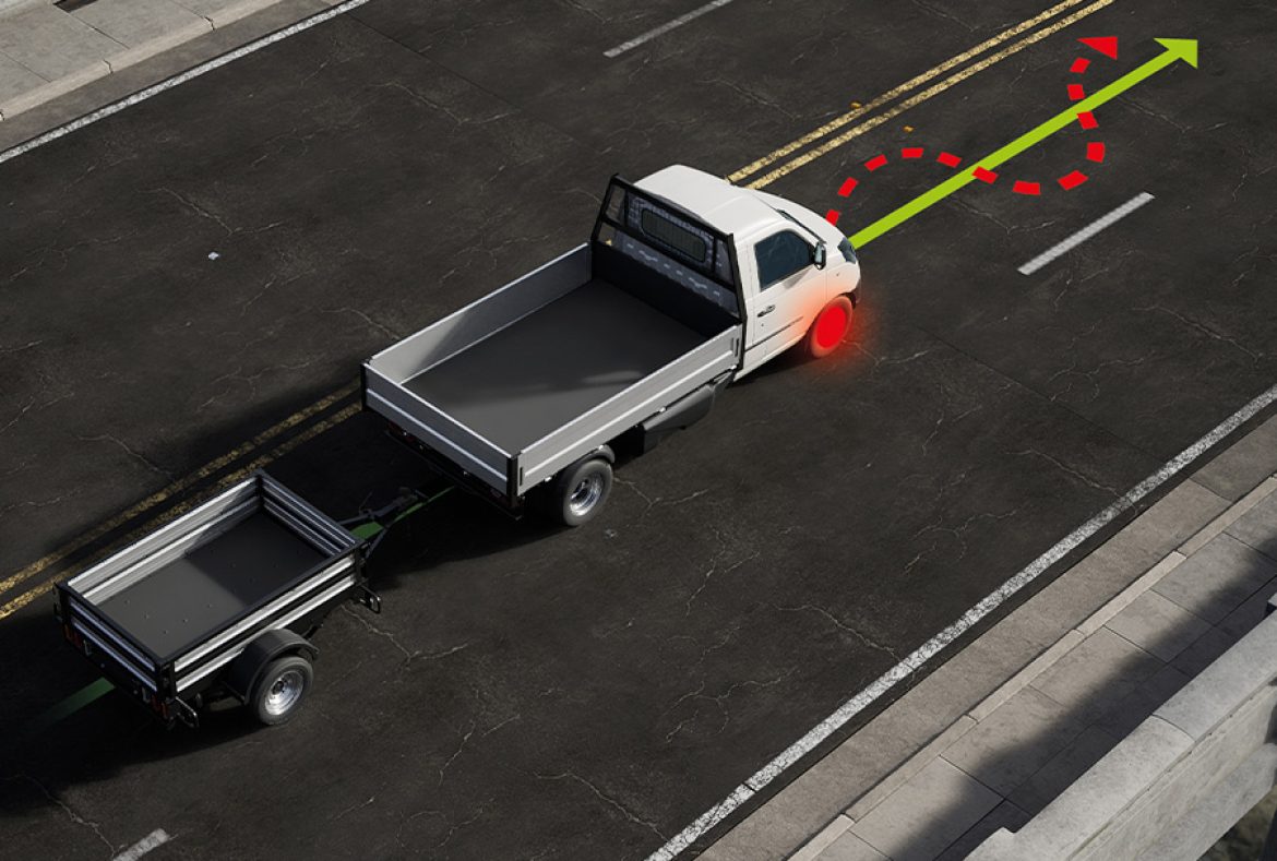 Piaggio Porter NPE Elettrico include sistemi di sicurezza attiva e passiva ADAS-12