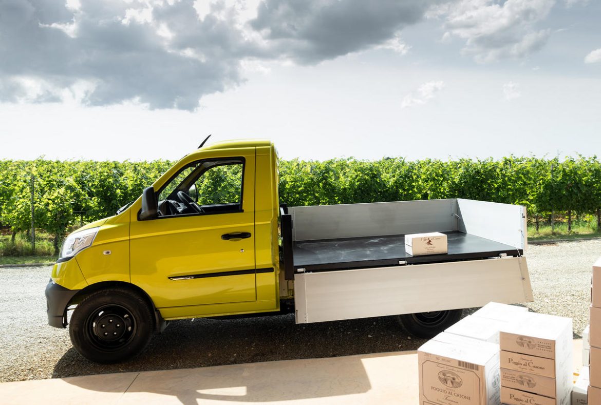 Piaggio Porter NPE Elettrico laterale-05