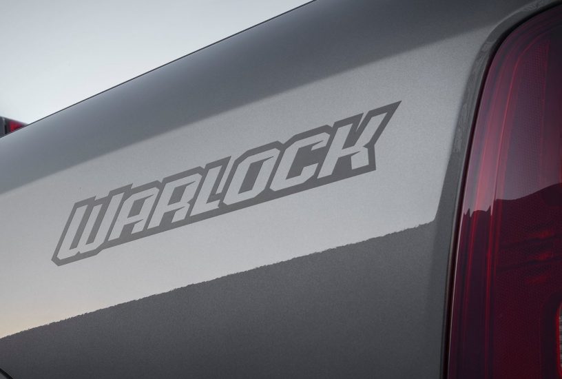 Ram 1500 Classic Warlock logo Warlock