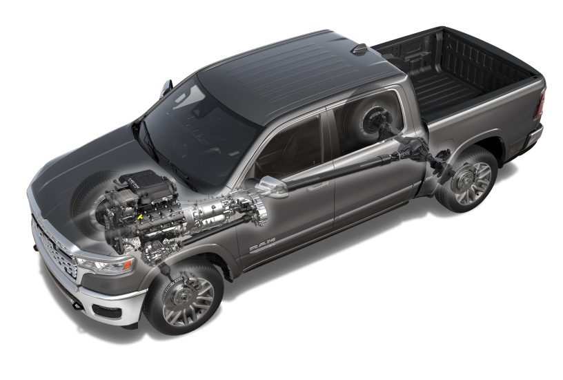 2026 Ram 1500 5.7-liter HEMI® V-8 with eTorque