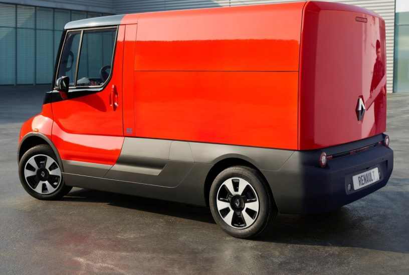 Renault EZ-Flex Concept tre quarti posteriore