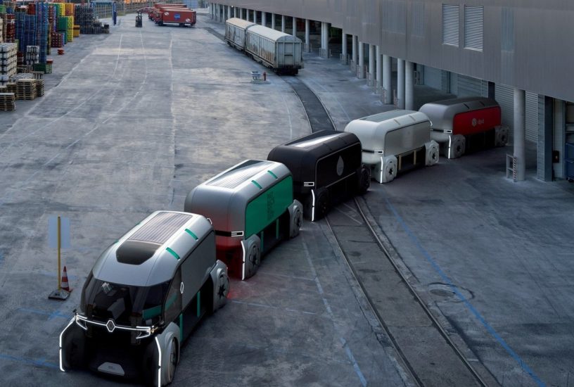 Renault EZ-PRO Concept vista dall'alto