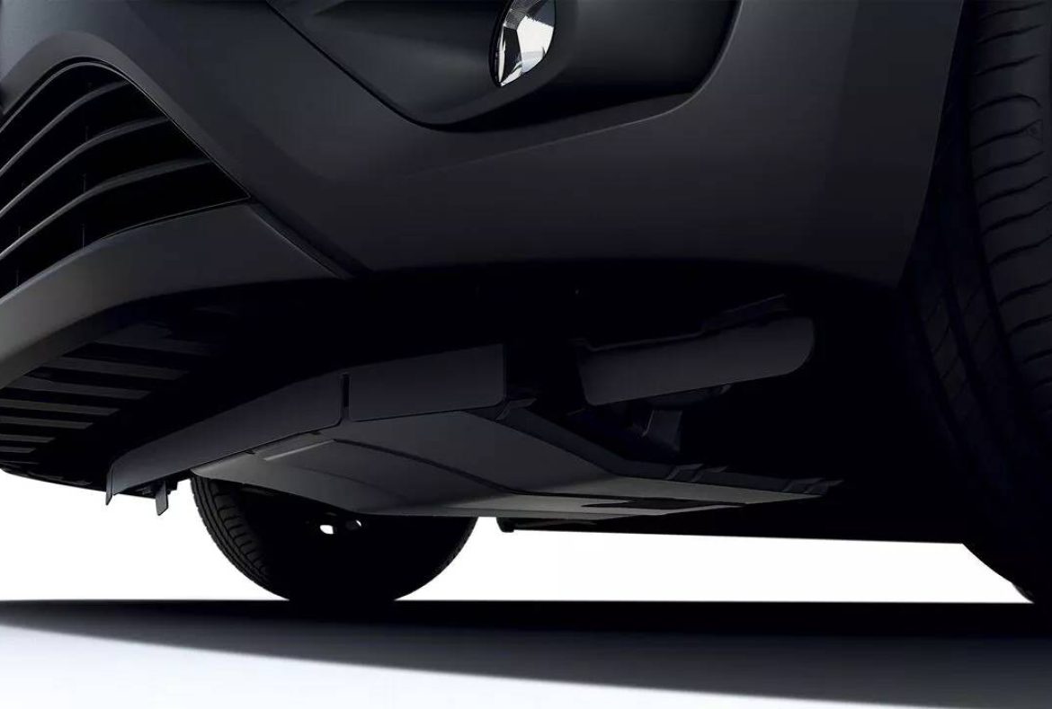 Renault Express Van, protezione sotto scocca in lamiera