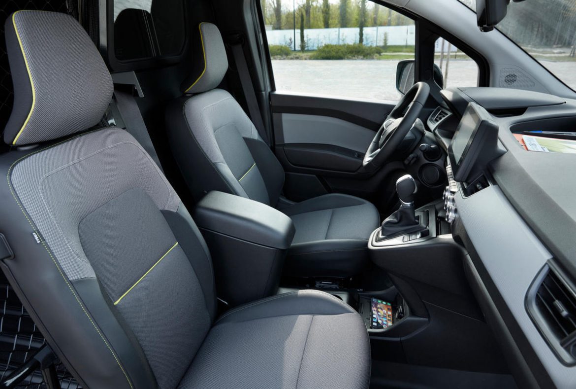 Renault Kangoo Van E_Tech elettrico, inteni abitacolo - 01