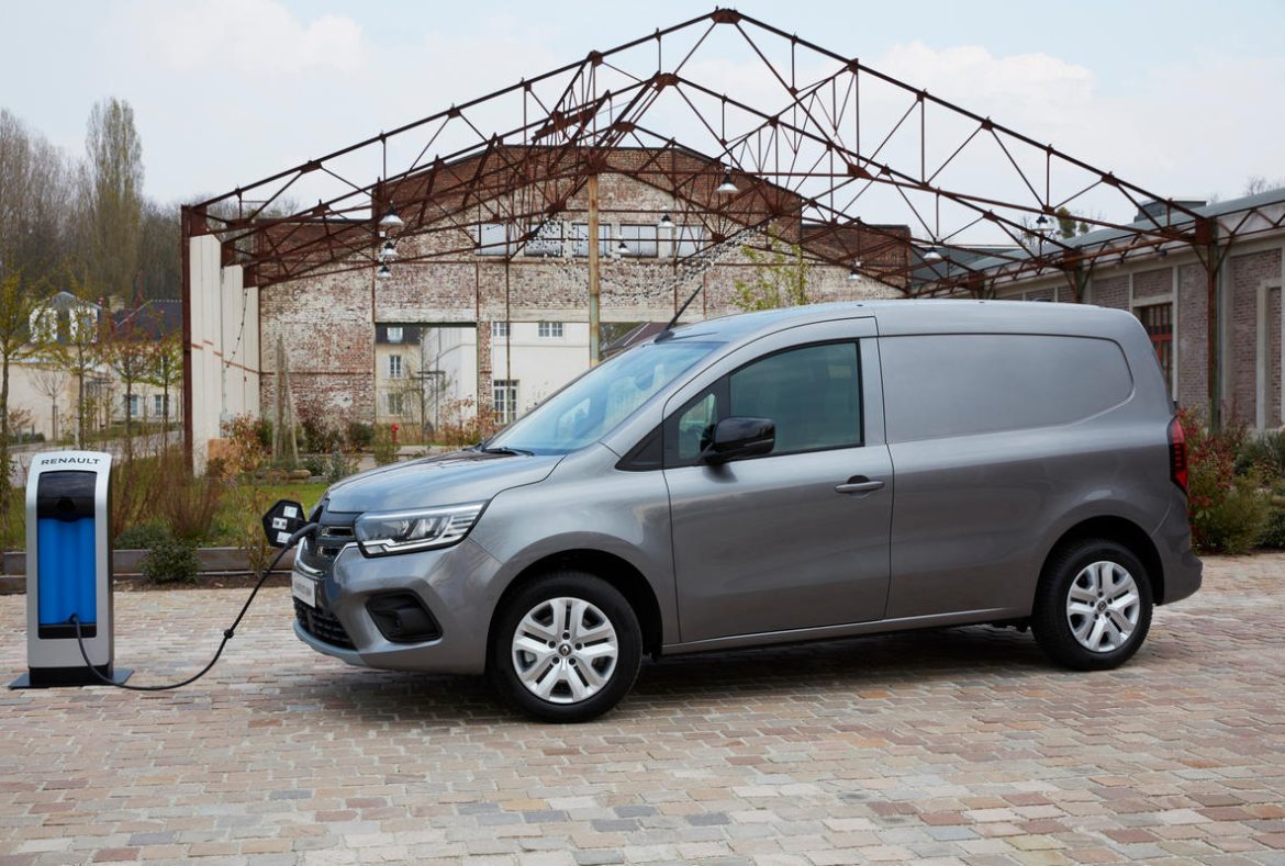 Renault Kangoo Van E_Tech elettrico laterale - 03