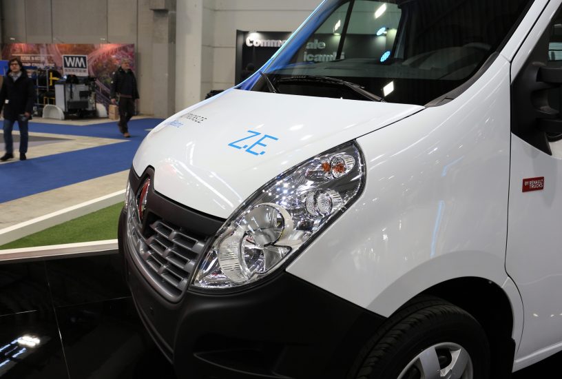 Renault Master Z.E. Transpotec 2019 dettaglio anteriore