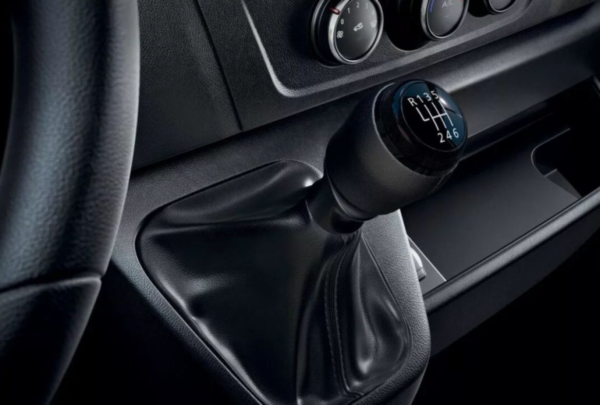 Renault Master dettaglio cambio