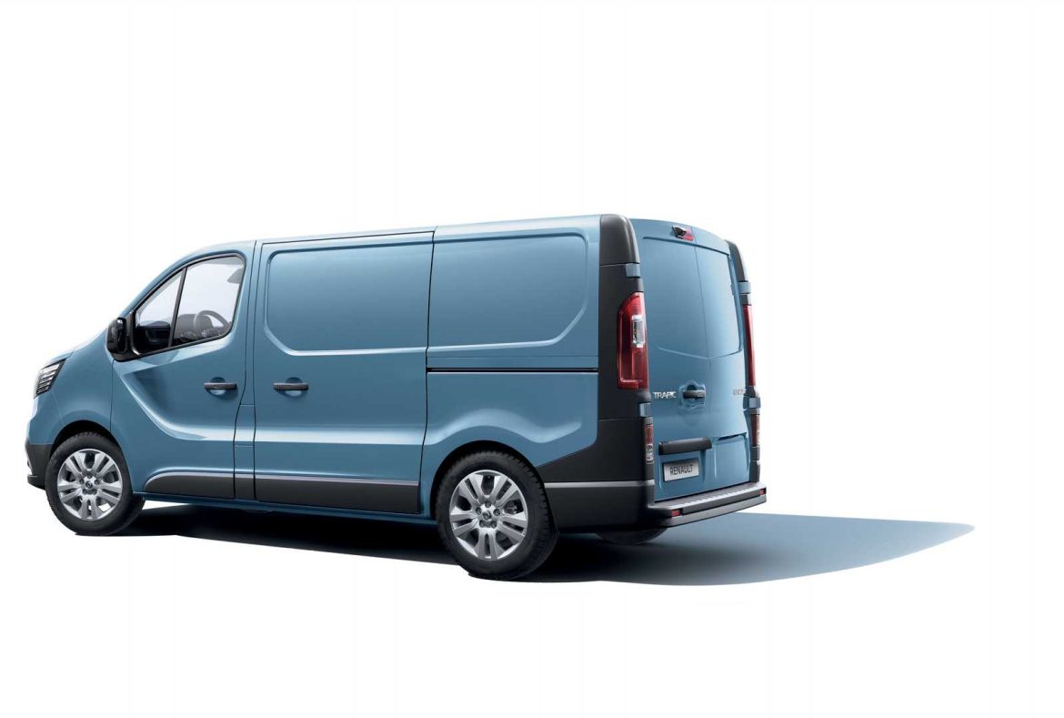 Renault Trafic Van 2022 tre quarti posteriore -12