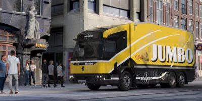 Test olandesi per il prototipo elettrico ‘Oxygen’ di Renault Trucks