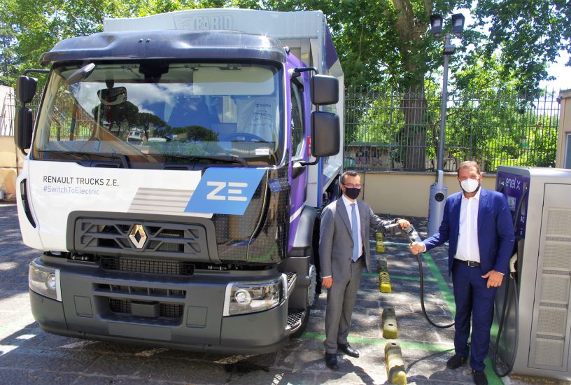 Renault Trucks ed Enel per la mobilità elettrica.