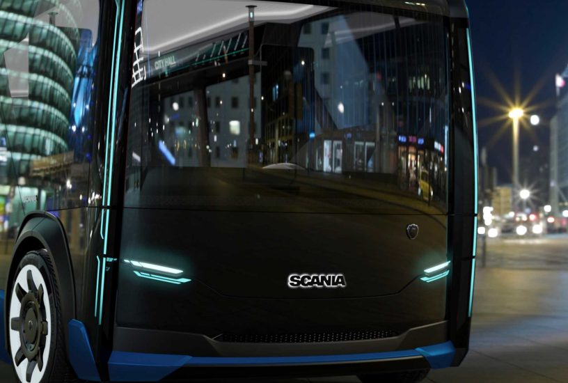 Scania NXT dettaglio anteriore