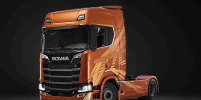 Due speciali “show trucks” Scania al Transpotec