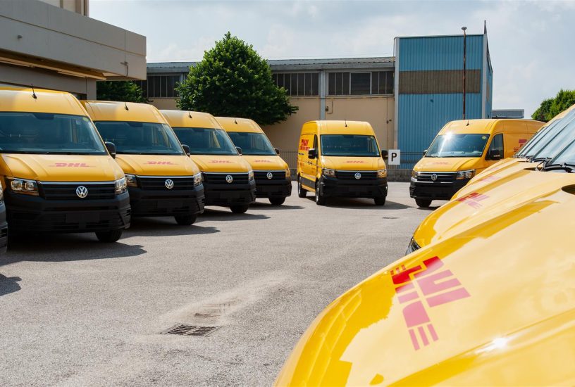550 VW Crafter ed e-Crafterper DHL Express
