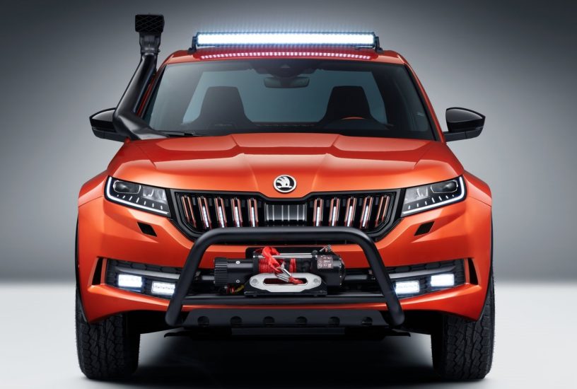 Skoda Mountiaq Concept frontale