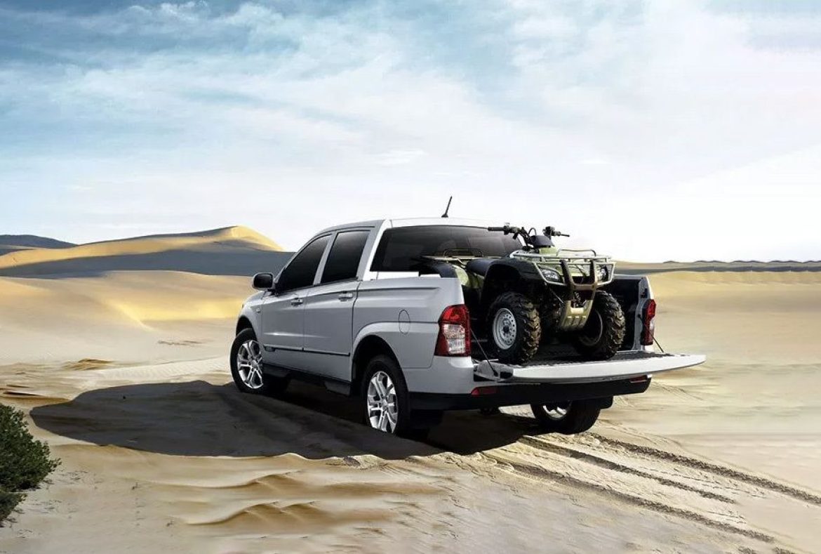 Ssangyong Actyon Sports pickup, carico- 21
