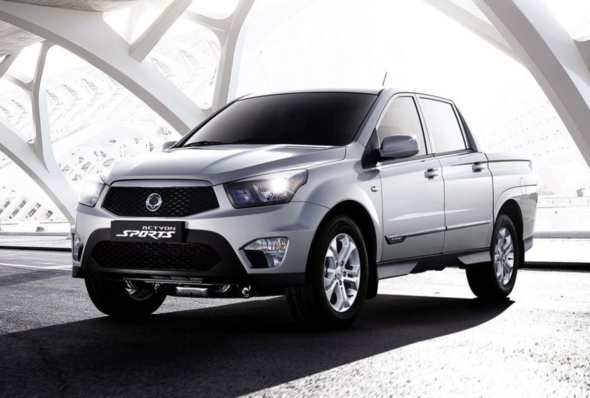 Ssangyong Actyon Sports pickup, tre quarti anteriore - 15