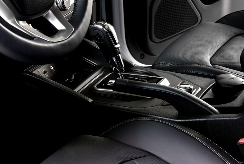 Ssangyong Rexton Sports pickup, dettaglio cambio