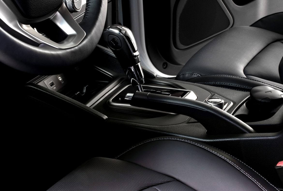 Ssangyong Rexton Sports pickup, dettaglio cambio