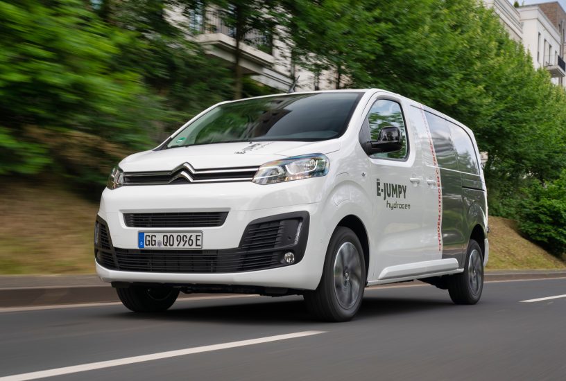 Stellantis veicoli commerciali a idrogeno Citroen Jumpy