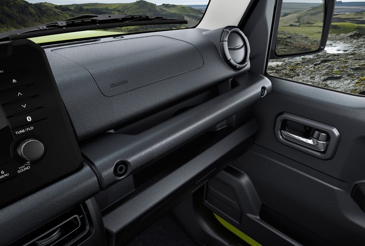 Suzuki_Jimny, interno passeggero - 02
