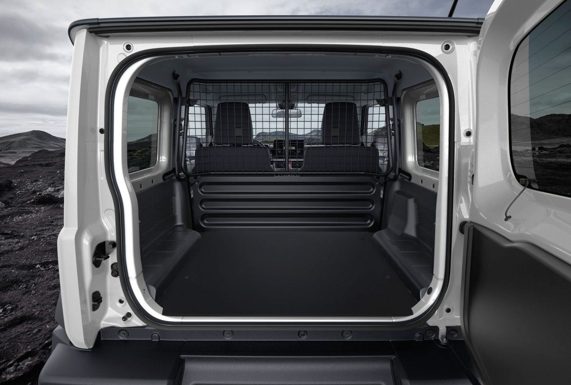Suzuki_Jimny, portello posteriore e carico- 03