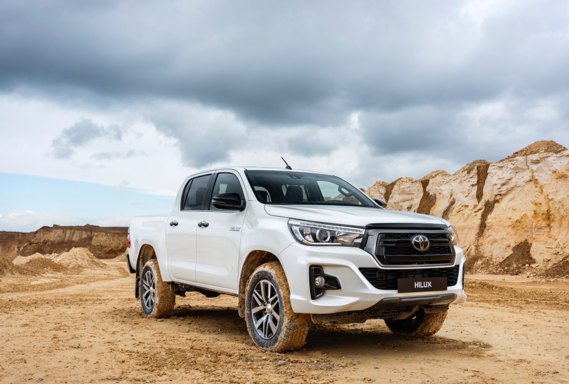 Toyota Hilux 2019, tre quarti anteriore