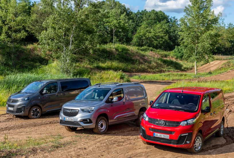 Opel vehicles with Dangel 4x4 systems