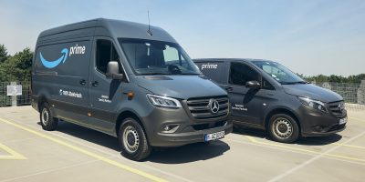 La flotta europea di Amazon si espande con 5.000 furgoni elettrici Mercedes-Benz