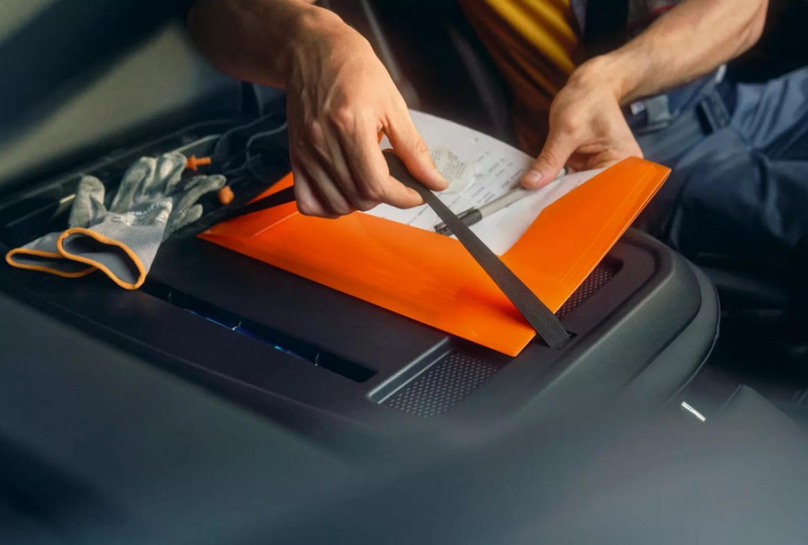 Volkswagen Caddy Cargo, backpanel nel sedile del passeggero - 1