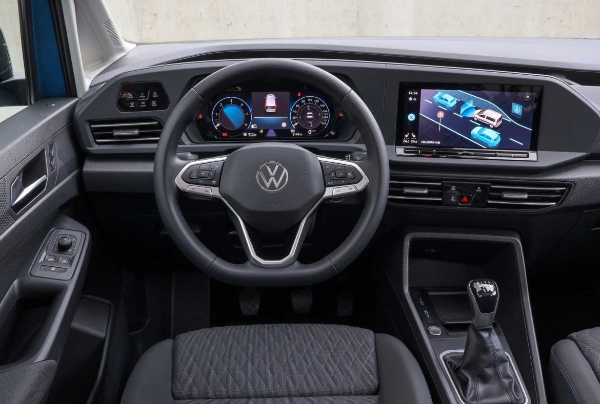 Volkswagen Caddy Cargo, interno postazione guida - 1