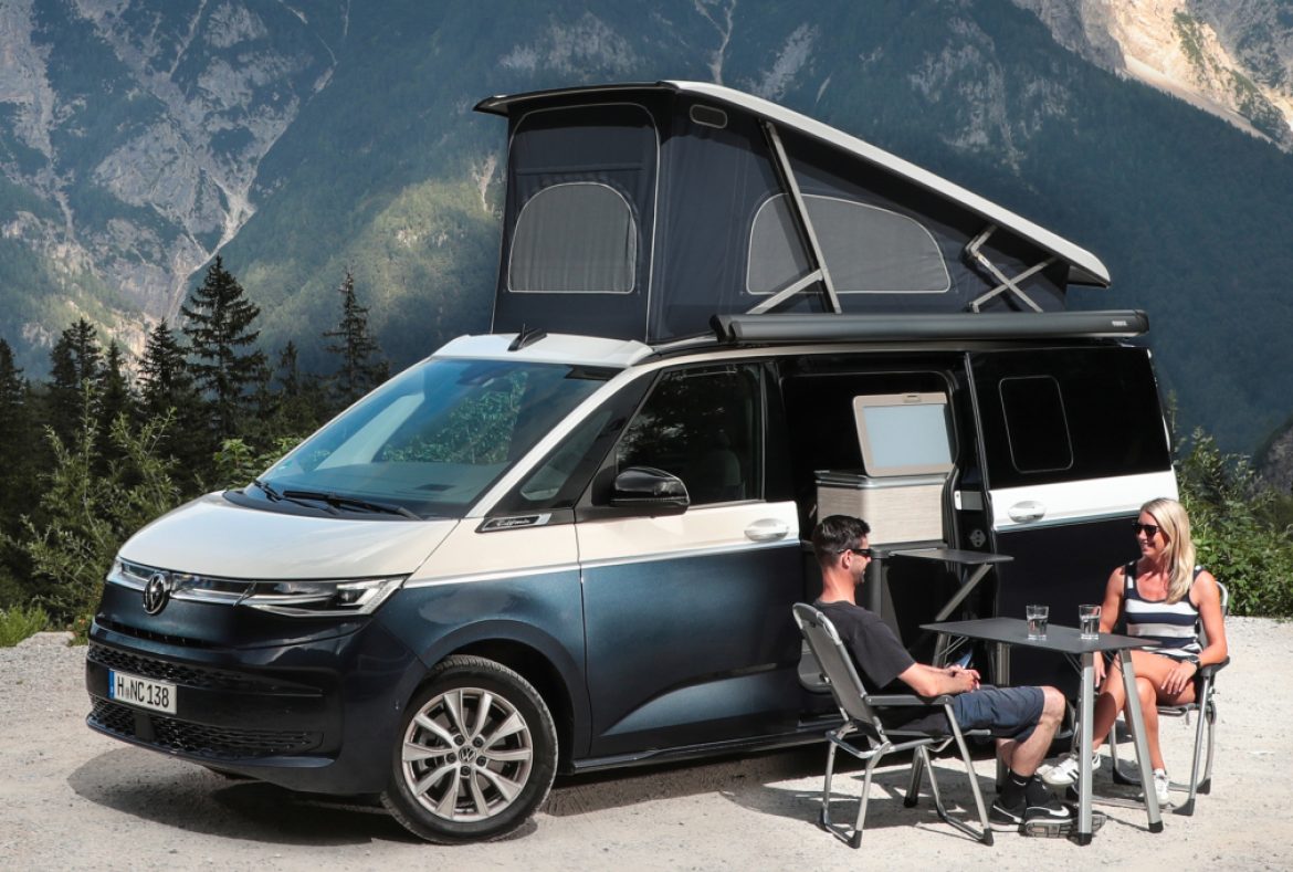 Volkswagen California T7 ocean 2024, laternale -12