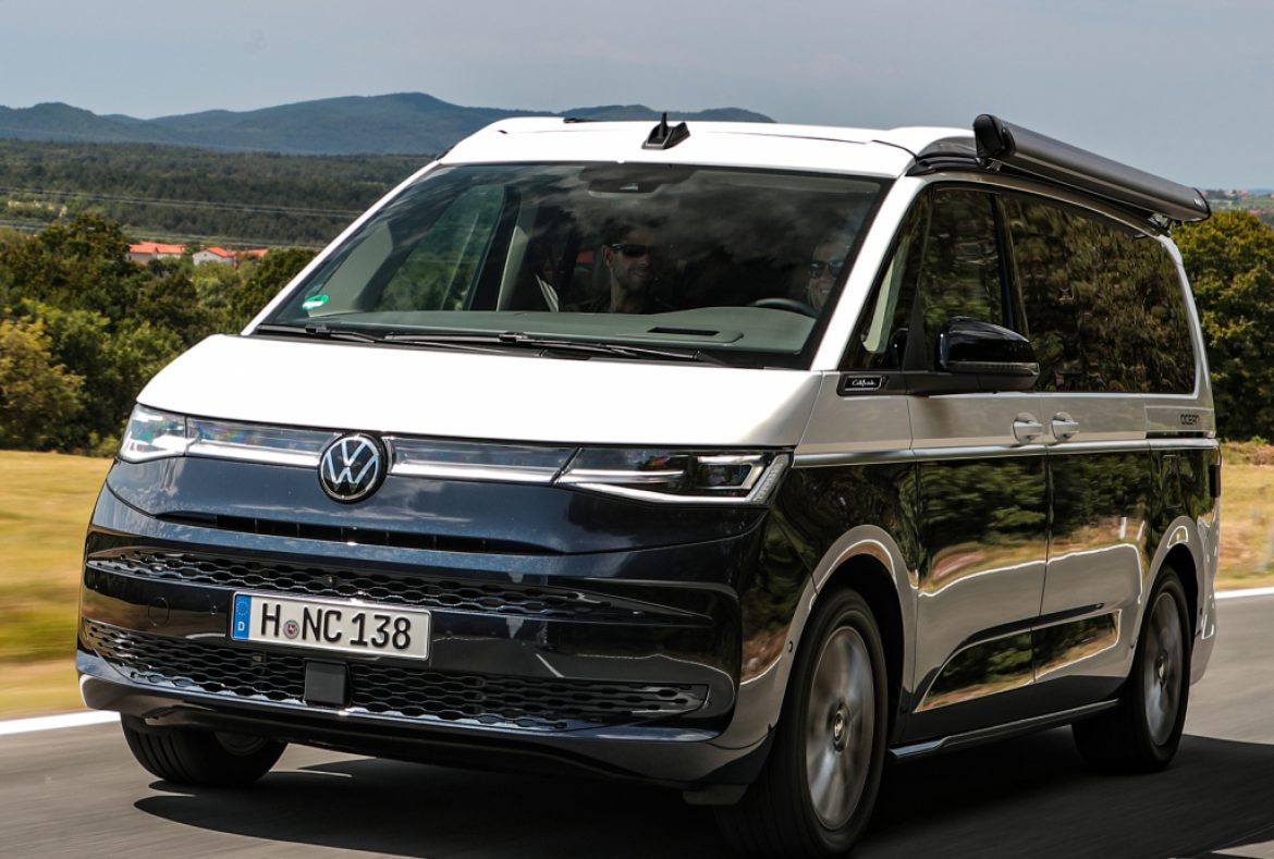Volkswagen California T7 ocean 2024, tre quarti ant-33