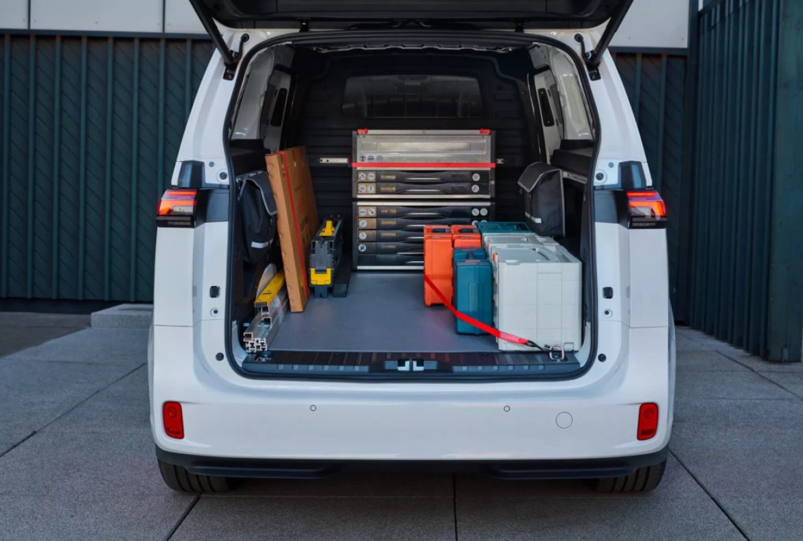 Volkswagen ID. Buzz Cargo, spazi vano carico