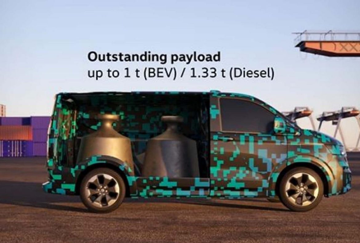 Volkswagen Transporter T7 2024, Vista laterale -11