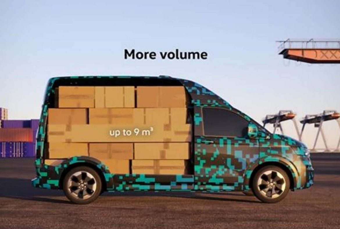 Volkswagen Transporter T7 2024, Vista laterale sinistra-08