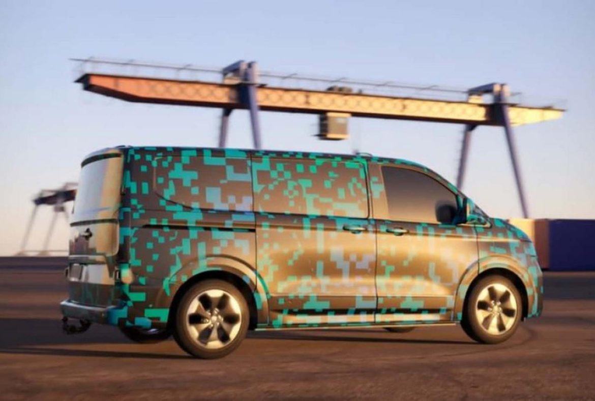 Volkswagen Transporter T7 Vista laterale -14